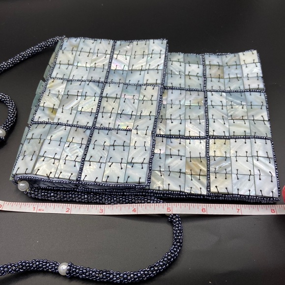 Mad by design silk and horn purse - Picture 7 of 8